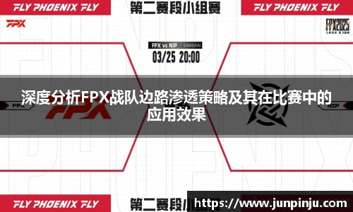 深度分析FPX战队边路渗透策略及其在比赛中的应用效果